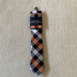 NWT Náutica tie and pocket square